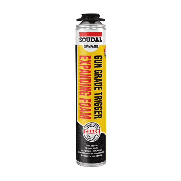 Soudal Gun Grade Trigger Expanding Foam 750ml Box of 12