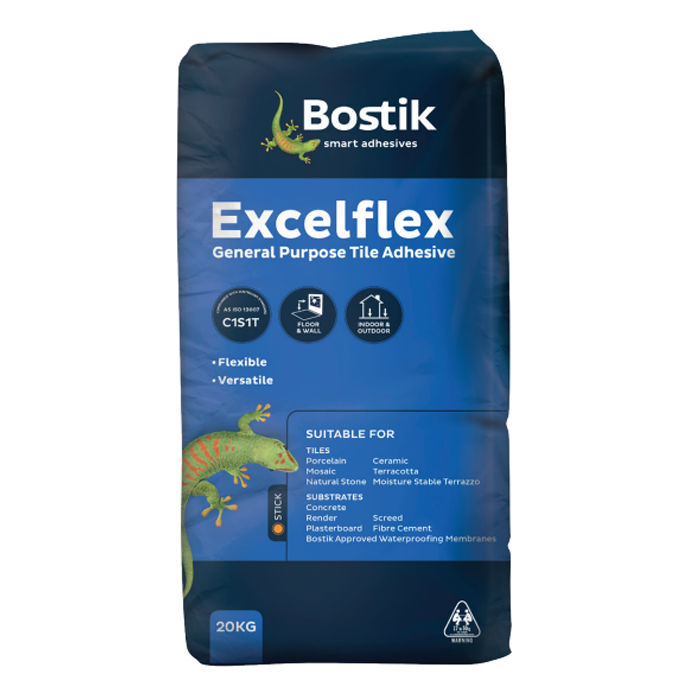 Bostik Excelflex Tile Adhesive General Purpose Flexible 20kg