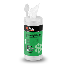 RLA Polymers Ready to use Handy Wipes 100 pack - Box of 4