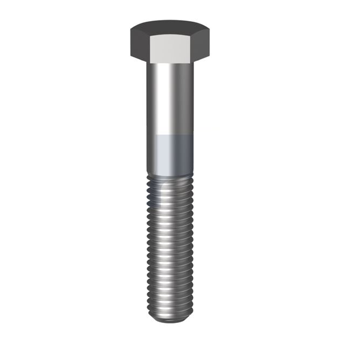 Hobson Zinc Plated M14 x 120 Hex Bolt - Pack of 15
