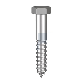 Hobson 316 Stainless DIN 571 / A4 Hex Coach Screw M6 Pack of 100
