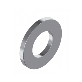Inox World Stainless Flat Round Metric Washer A2 (304)  Pack of 100 (M6 - M20)