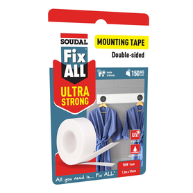 Soudal Fix ALL Mounting Tape Ultra Strong 1.5m Box of 10