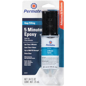 CW PERMATEX 5 Minute Gen Purpose Epoxy - 25ml dual syringe