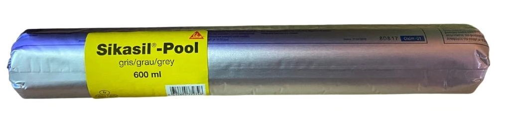Sikasil® Pool 600ml Neutral Curing Silicone Sealant Grey Box of 20