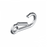 Inox World Spring Hook With Eye A4 (316) Pack of 10 (4012859686984)