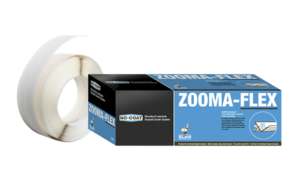 Wallboard Tools Corner Tape Zooma-Flex No-Coat 54mm wide x 30.5m Roll