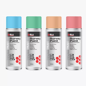RLA Polymer Survey Fluro Paint Spray Marker 350g Box of 12