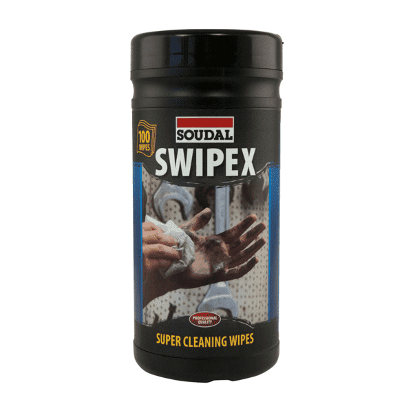 Soudal Swipex Wipes x 50/Box of 6 Cleaners & Solvents Soudal (1608309735496)